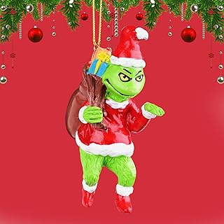 Pendentif de décoration de noël ornements d'arbre de noël dessin animé (j). Révolutionnez votre façon d'acheter avec Diaytar