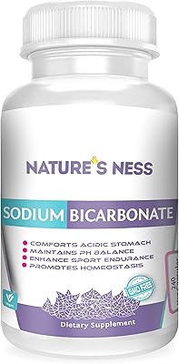 Natures ness - antiacide au bicarbonate de sodium, 240 capsules végétales pour soulager l'indigestion acide, les brûlures d'estomac, les aigreurs d'estomac et les maux d'estomac. Diaytar Sénégal : Large gamme, petits prix, grande satisfaction