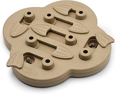 Puzzle interactif de récompense pour chien outward hound nina ottoson dog worker, vert