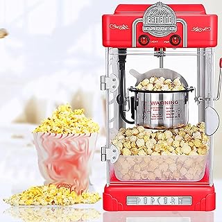 Machine à pop-corn à air chaud, machine à pop-corn domestique, opération en un clic,
