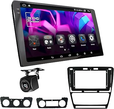 Autoradio ujar compatible avec skoda octavia 2008-2013 10 pouces android 12