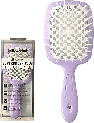 Brosse démêlante inex peigne de massage pour boucles brosse femmes filles et enfants