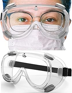 Lunettes de sécurité à lentilles antibuée wolek, lunettes de sécurité industrielles transparentes, lunettes