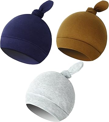 Bonnet chapeau pour nouveau-né totspot avec nœud papillon pour garçons et filles