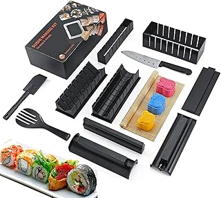 Kit de fabrication de sushis 15 en 1 ensemble de rouleaux à