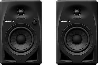 Système de moniteur de bureau pioneer dj dm-40d 4" (blanc)