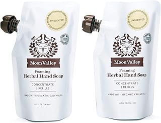 Pochette de recharge de savon pour les mains - non parfumée par moon