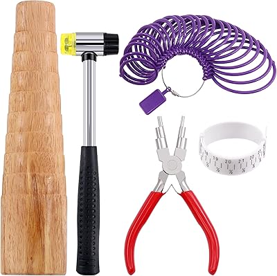 Ensemble d'outils de mesure de bracelet de bijoux de marque 5 pièces, comprenant