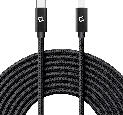 Cordon de charge rapide double usb-c/pd 60 w compatible avec samsung galaxy note
