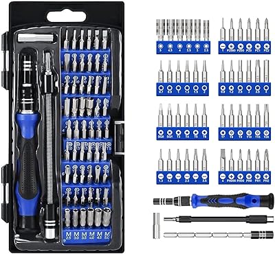 Jeu de tournevis de précision home zone® avec 54 magnétiques kit d'outils