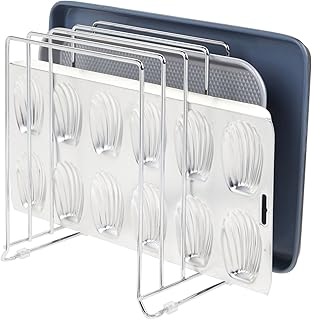 Plateau de rangement en acier mdesign xl pour armoire de cuisine support