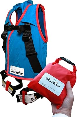 Siège d'auto portable wizrider compact travel safe système de retenue de selle
