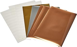 Bandes de transfert cricut, 24 feuilles, 10 x 15 cm, couleur métallisée