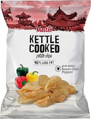 Croustilles cuites master kettle à saveur de poivron doux, 170 g