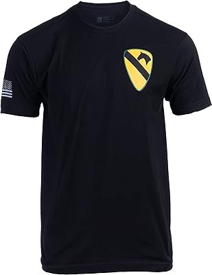 Première équipe de la 1ère division de cavalerie | t-shirt (t-shirt) sous licence