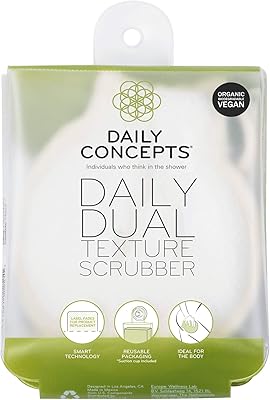 Daily concepts usa gommage double texture visage et corps, pour une peau éclatante