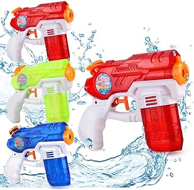 Pistolet à eau mère anna, jouet pour enfants, 4 pièces, pistolet à eau