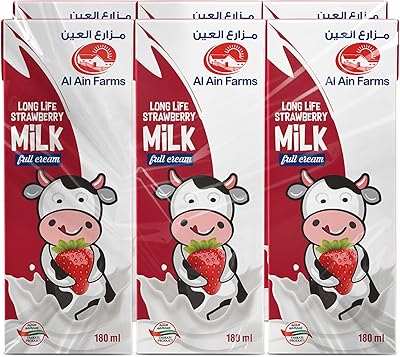 Boisson au lait à la fraise al ain longue durée 6 x 180 ml. Le e-commerce qui respecte votre pouvoir d'achat : Diaytar