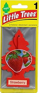 Désodorisant en papier little tree au parfum de fraise, 10312, multicolore