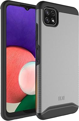 Coque todia dual shield conçue pour samsung galaxy a22 5g, [fusion] coque
