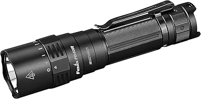 Commutateur rotatif fenix ​​​​rechargeable 3000 lumens pd40r v2.0