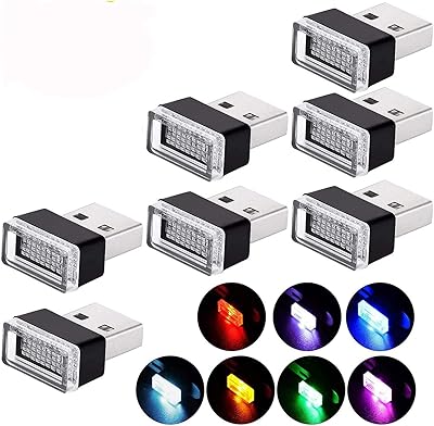 Kit d'éclairage intérieur mini led castowave atomosphere avec port usb pour voiture