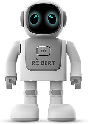 Robot switch et haut-parleur bluetooth contrôlés par l'application robert avec une fonction de danse intégrée et des mouvements gestuels contrôlés par l'application, un outil de jeu amusant pour les enfants. Diaytar Sénégal : L'e-commerce qui vous ressemble