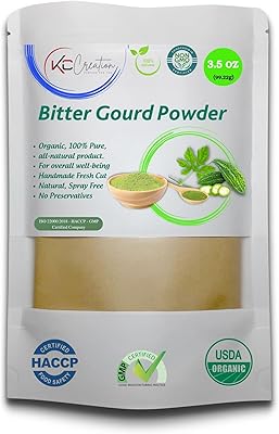 Poudre de melon amer biologique sans ogm, sans conservateurs (100 ml)
