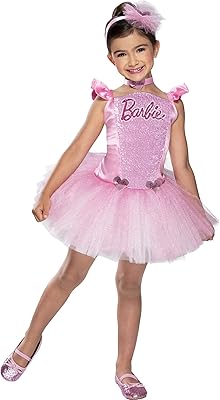 Déguisement de ballerine barbie rubie's pour enfants unisexes (paquet de 1)
