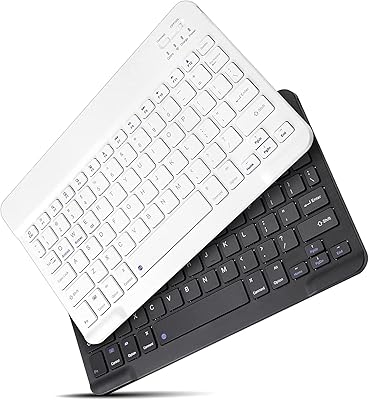 Clavier multi-appareils sans fil clavier bluetooth portable adapté pour ipad mini