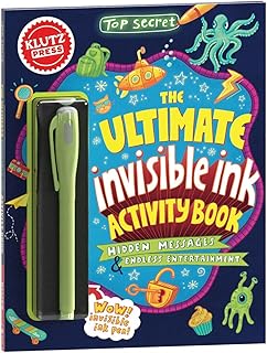 Top secret : le livre d'activités ultime à l'encre invisible (livre d'activités klutz)