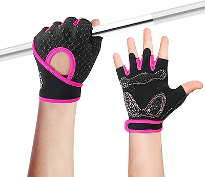 Gants d'exercice pour enfants gants respirants pour garçons et filles pour l'haltérophilie