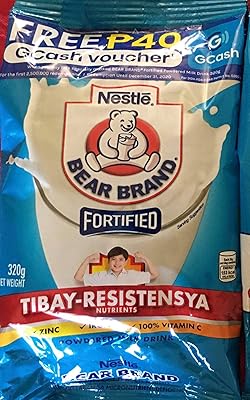 1 x 320 grammes de boisson lactée en poudre enrichie bear brand