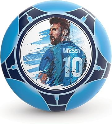 Ballon gonflable messi met35000 training system, taille 2 + pompe, multicolore