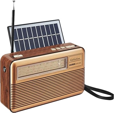 Radio portable gillem, radio courte portable avec la meilleure réception, radio classique