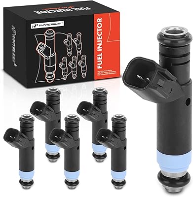 A - injecteur de carburant premium compatible avec jeep grand cherokee, wrangler, cherokee, tj, dodge ram 1500 2500 van 3500 van durango 4,0l 5,2l, lot de 6, remplacement # 812-12128. Toutes les catégories, tous les prix sur Diaytar