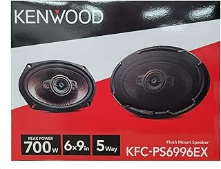 Haut-parleurs de voiture performants kenwood kfc-ps6996ex 6x9 pouces 5 voies 700 watts