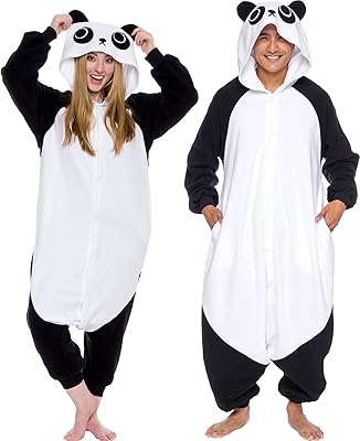 Costume de panda adulte silver lily - pyjama une pièce - cosplay