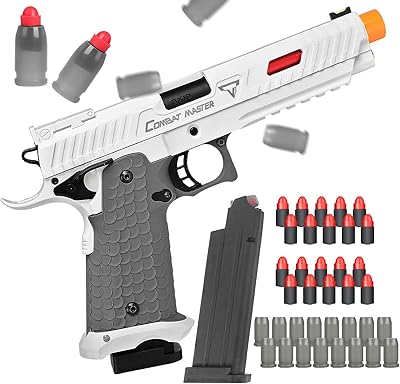 Pistolet jouet en mousse pistolet à tir souple pour garçons filles et adultes