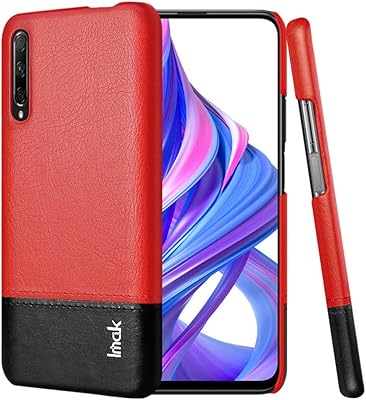 Housse de protection en cuir bicolore pour huawei honor 9x / 9x pro