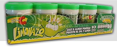 Jovi mini shaker avec sel de limonazole et poudre de citron, 10 pièces