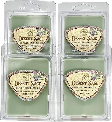 Cire parfumée way out west candles désodorisant très parfumé lot de 4