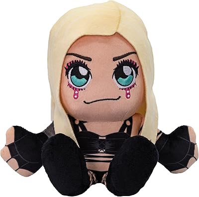 Bleacher creatures wwe kurisha liv morgan peluche 8" inspirée de chibi