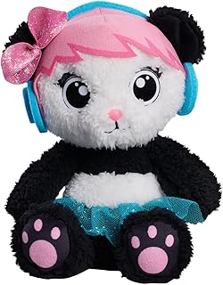 Jouet en peluche just play panda sister coco de ik world