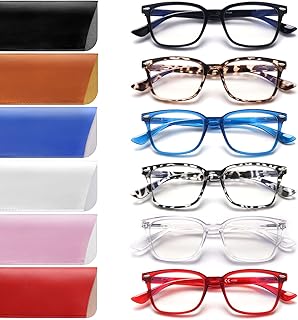 Lunettes de lecture classaga pour femmes, 6 ensembles de lunettes de lecture à