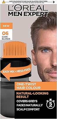 L'oreal paris expert one twist teinture capillaire pour hommes blond foncé