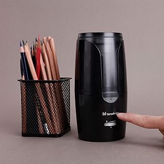 Ikam taille-crayon électrique automatique réglable à affûtage rapide pour crayons de 6 à