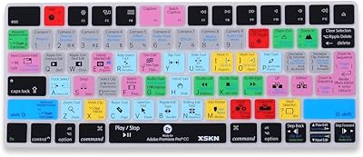 Xskn 802.11b premiere housse de clavier raccourci pour apple magic keyboard (mla22ll/a), design