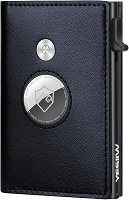 Portefeuille airtag pour homme ysiu intelligent avec appareil apple