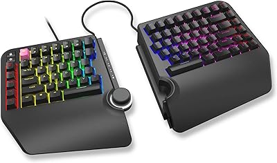 Clavier mécanique ergonomique sans touches cloud nine ergotkl pour pc - cherry mx